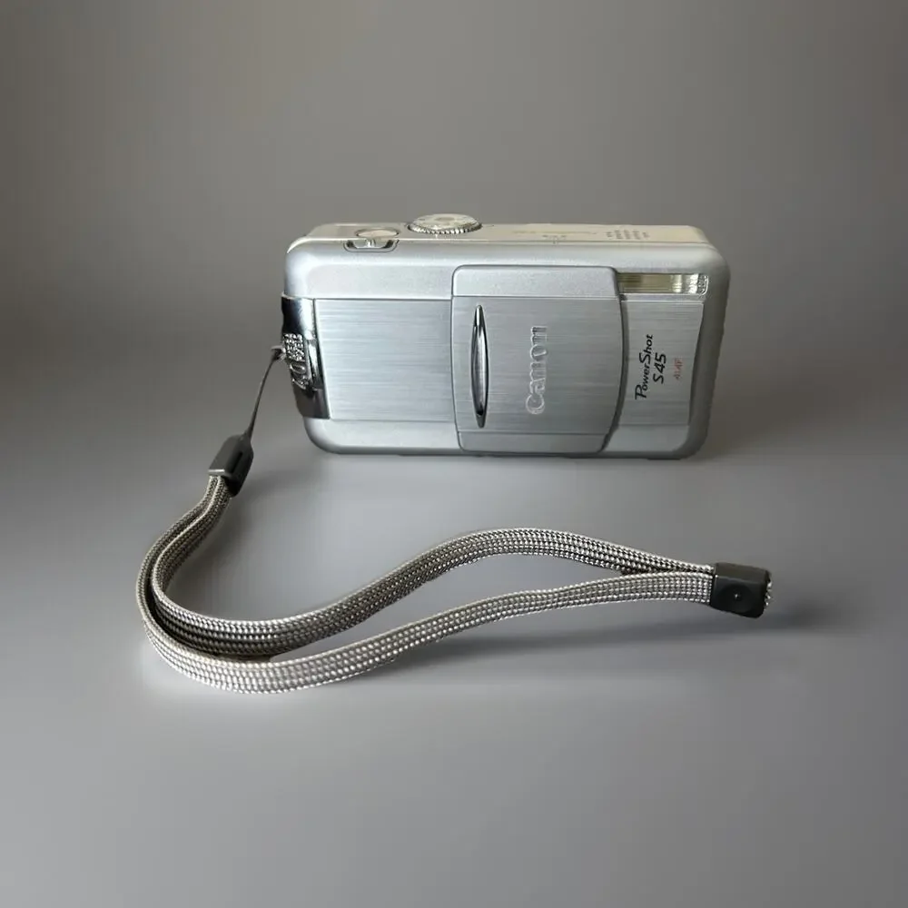 Canon Power Shot S45 W/ Accessories, No CF Card.